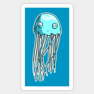 Derpy Jelly Fish Magnet